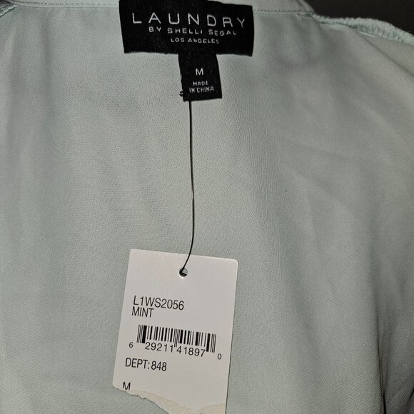 Laundry by Shelli Segal Sleeveless Scallop Blouse - Picture 5 of 7